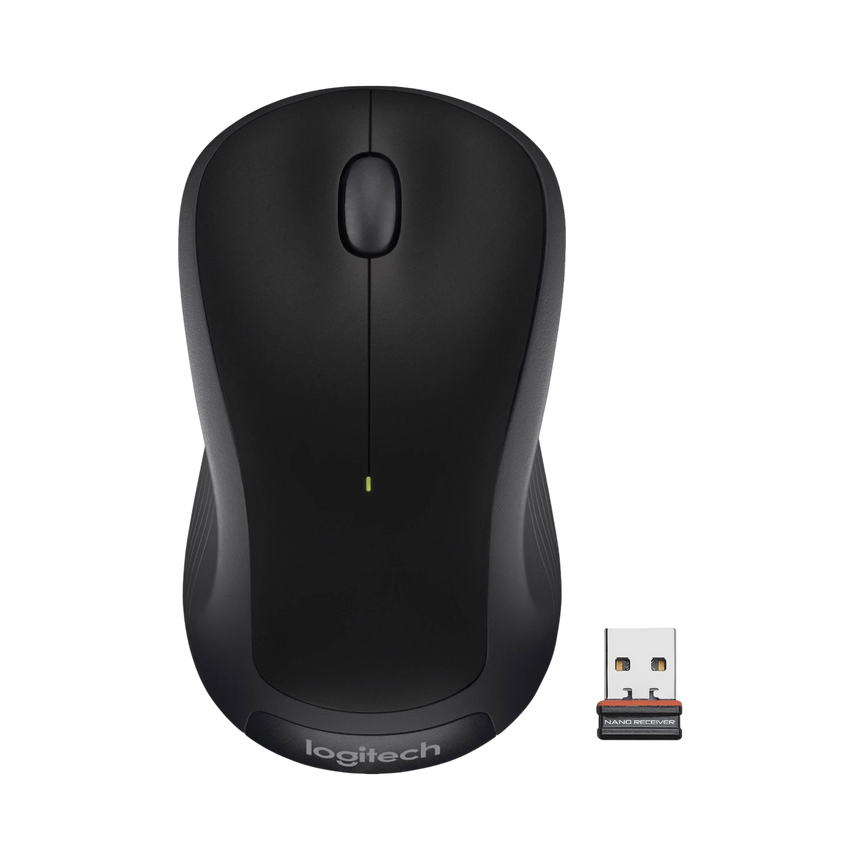 Logitech M310 Wireless Ambidextrous Optical USB Mouse (Black) — Being Shipped