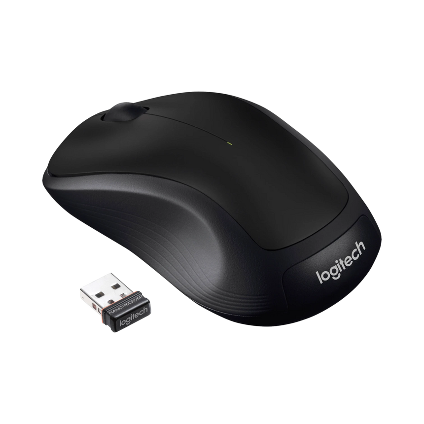 Logitech M310 Wireless Ambidextrous Optical USB Mouse (Black) — Being Shipped