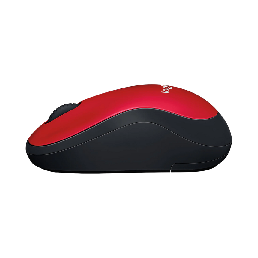Logitech M185 Wireless Ambidextrous Optical Mouse (Red) — Being Shipped