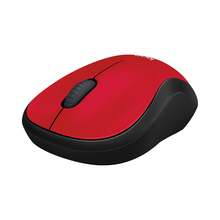 Logitech M185 Wireless Ambidextrous Optical Mouse (Red) — Being Shipped