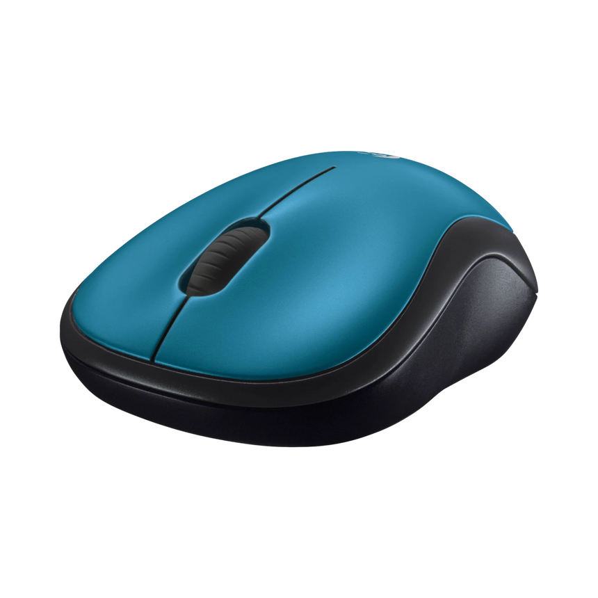 Logitech M185 Wireless Mouse (Blue/Black) — Being Shipped