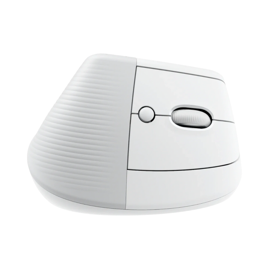 Logitech Lift Vertical Ergonomic Wireless Mouse (Off-White) — Being Shipped