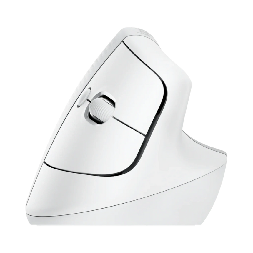 Logitech Lift Vertical Ergonomic Wireless Mouse (Off-White) — Being Shipped