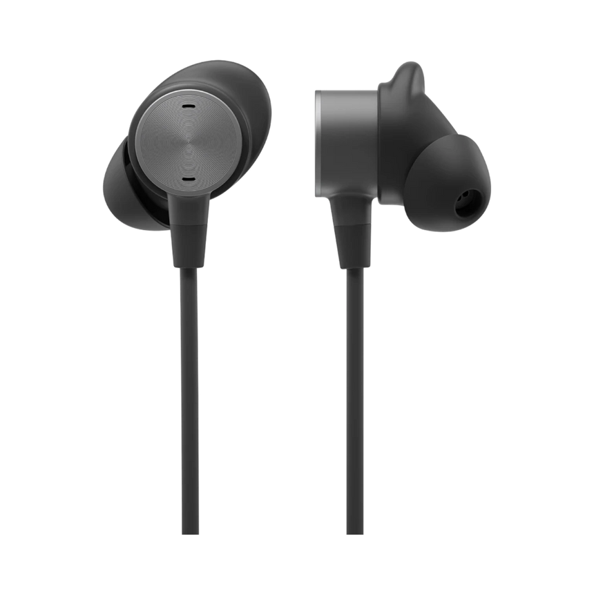 Logitech Zone Wired Earbuds Stereo Headset (Graphite) — Being Shipped