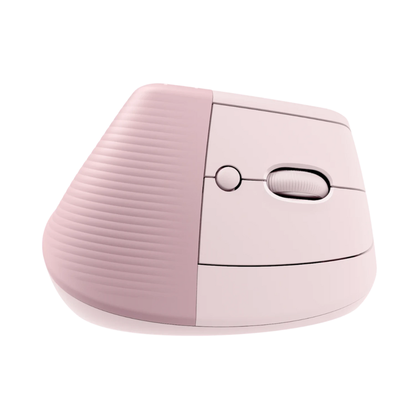Logitech Lift Vertical Ergonomic Wireless Mouse (Rose) — Being Shipped