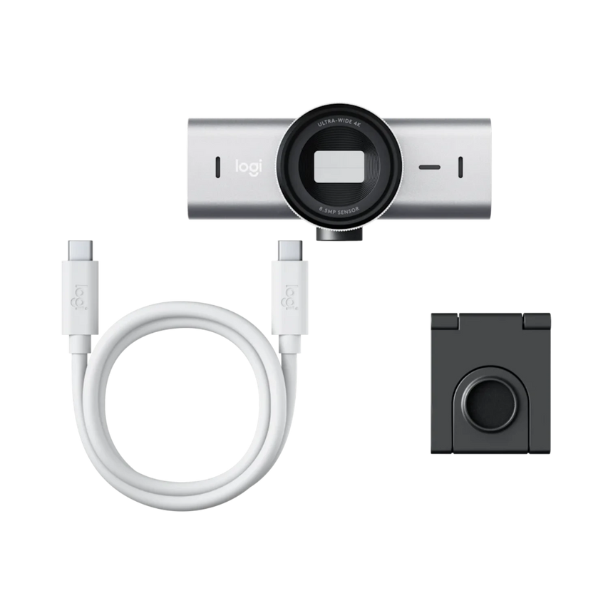 Logitech MX Brio 4K Webcam (Pale Gray) — Being Shipped