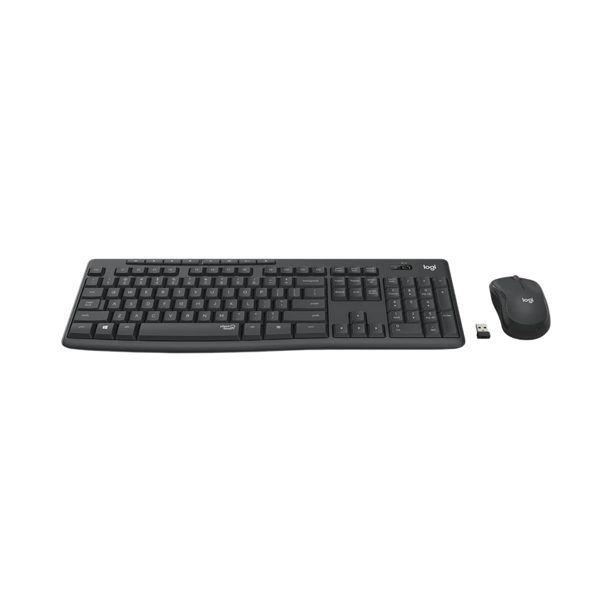 Logitech MK295 Silent Wireless Keyboard & Mouse Combo (Graphite) — Being Shipped