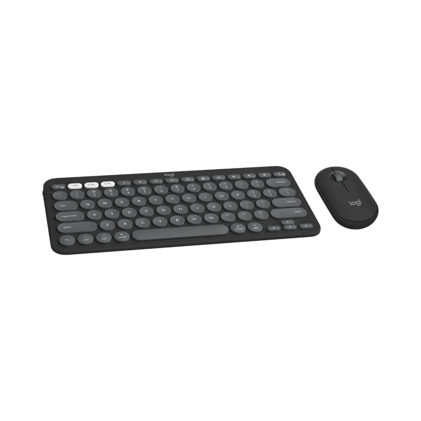 Logitech Pebble 2 Wireless Keyboard and Mouse Combo for Mac (Tonal Graphite) — Being Shipped
