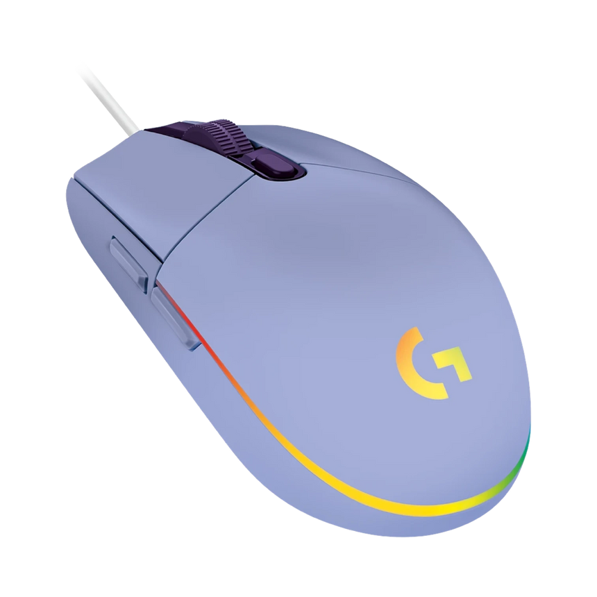 Logitech G G203 Lightsync Mouse (Lilac) — Being Shipped