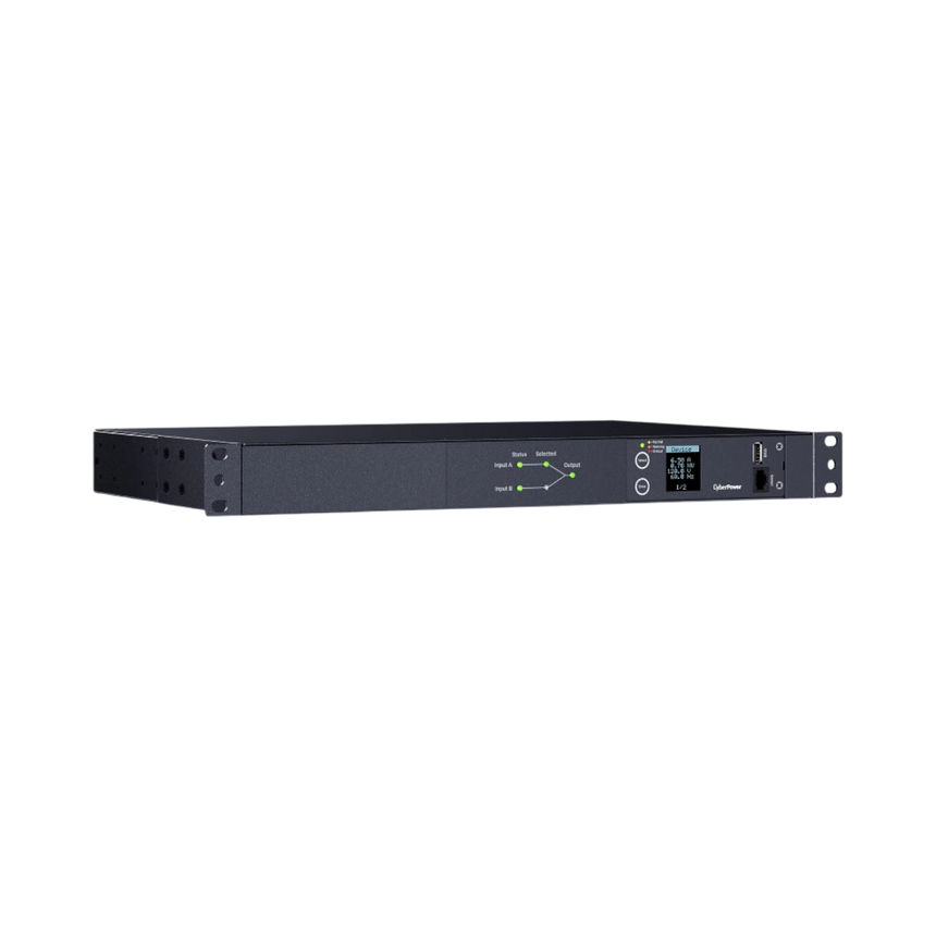 CyberPower PDU24002 Metered ATS PDU (20A, 100 to 120 VAC) — Being Shipped