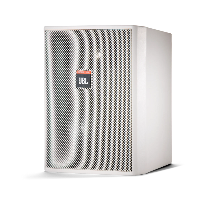 JBL Control 25AV-WH 5.25" 2-Way 200W Shielded Indoor/Outdoor Loudspeaker (Pair, White) — Being Shipped