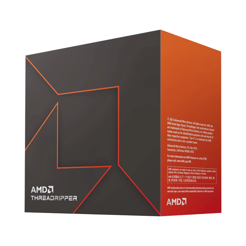 AMD Ryzen Threadripper 7980X 3.2 GHz 64 Core 128 Threads sTR5 Processor — Being Shipped