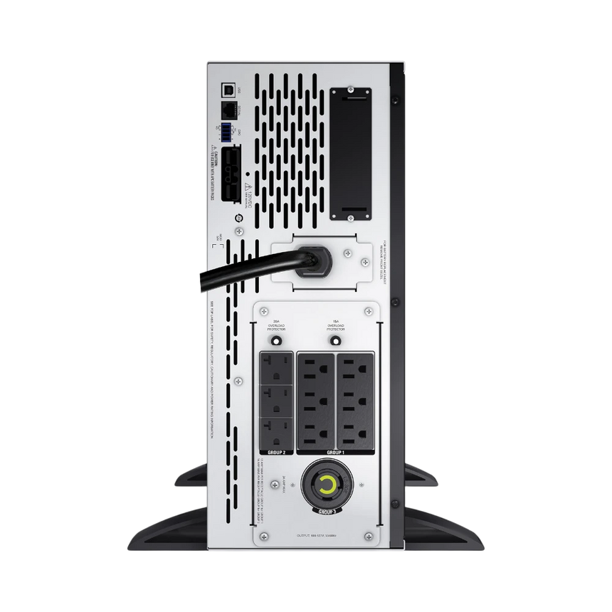 APC Smart-UPS X, Line Interactive, 3kVA, Rack/tower 4U, 100V-127V, 6x 5-15R+3x 5-20R+1x L5-30R NEMA, SmartSlot, Extended runtime, Short depth, TAA — Being Shipped