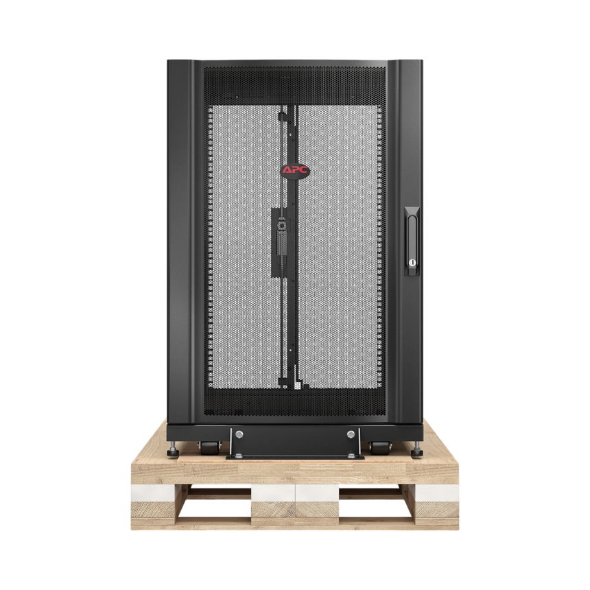APC NetShelter SX, Server Rack Enclosure, 18U, Shock Packaging, Black, 925H x 600W x 900D mm — Being Shipped