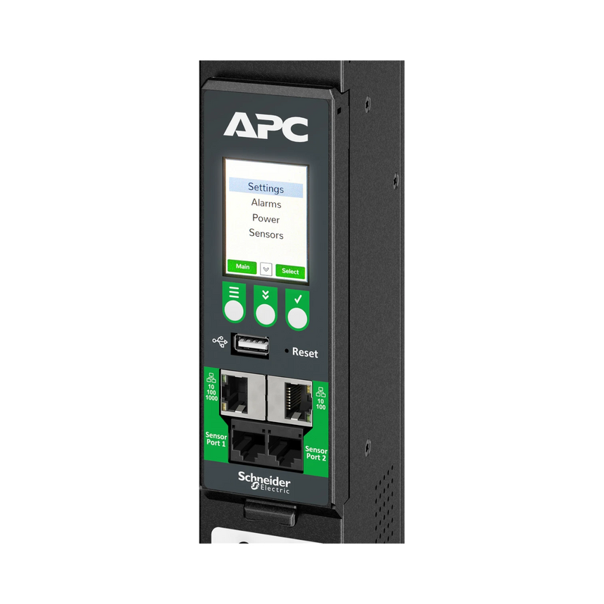 APC NetShelter Rack PDU Advanced, Metered Outlet, 3Phase, 17.3kW, 208V 60A, 42 Outlets, 460P9 — Being Shipped
