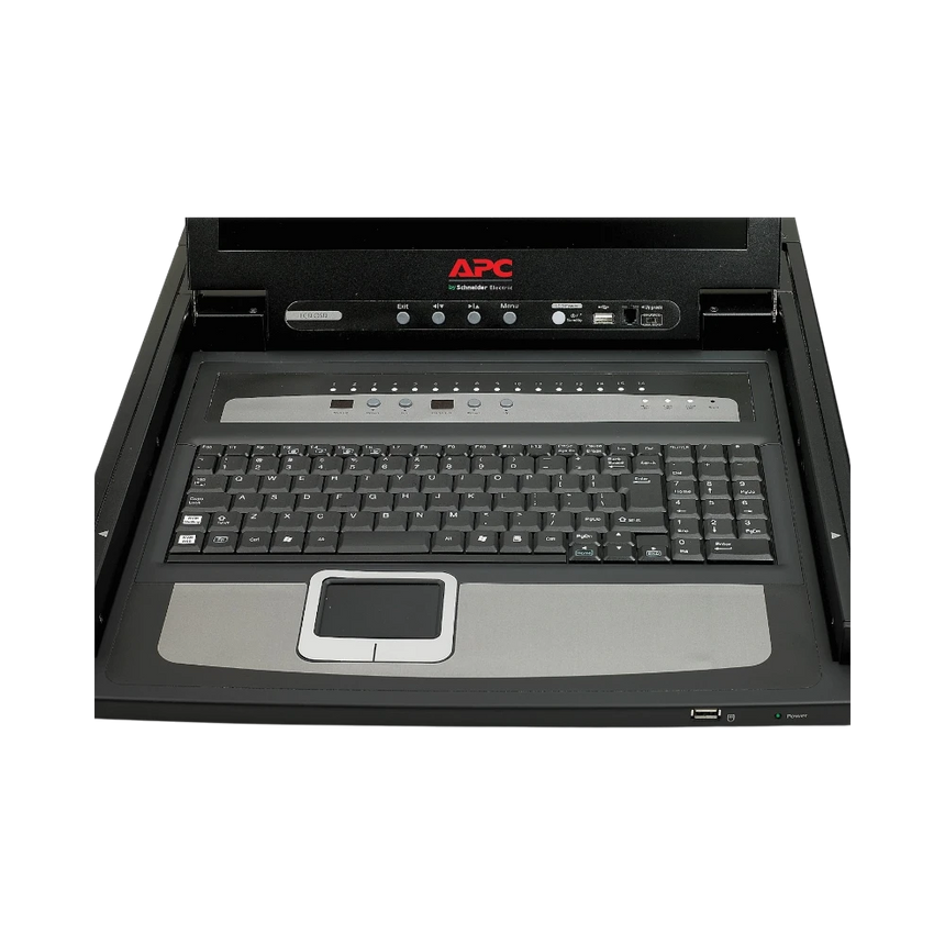 APC 17" Rack LCD Console with Integrated 16 Port Analog KVM Switch — Being Shipped