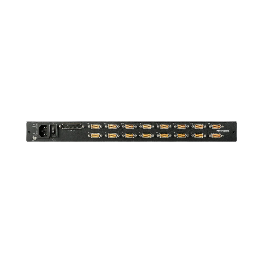 APC 17" Rack LCD Console with Integrated 16 Port Analog KVM Switch — Being Shipped