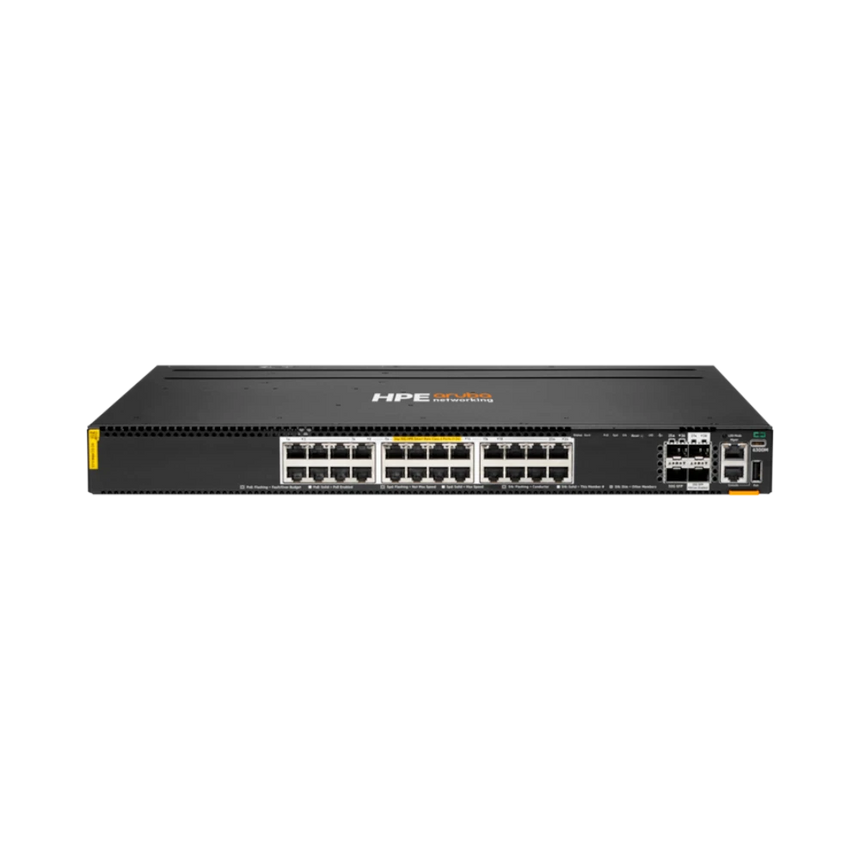 Aruba Networking CX 6300M 24p Smart Rate 1G/2.5G/5G/10G Class6 PoE 2p 50G 2p 25G Switch — Being Shipped