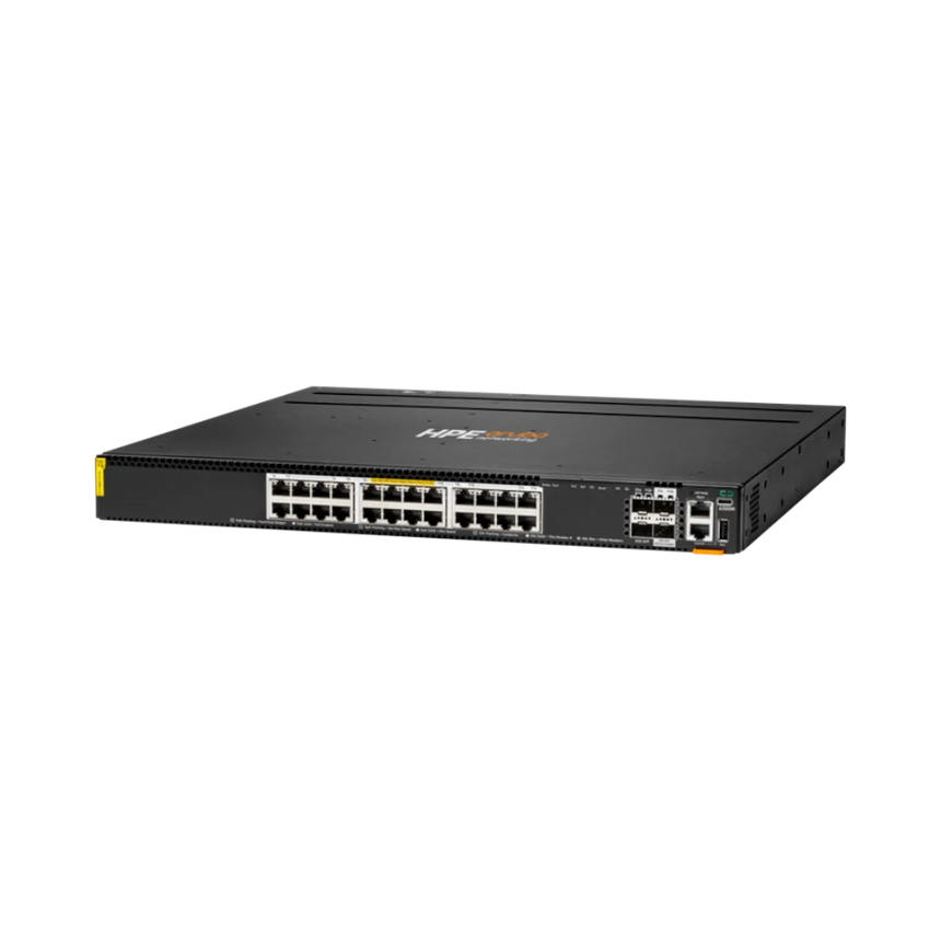 Aruba Networking CX 6300M 24p Smart Rate 1G/2.5G/5G/10G Class6 PoE 2p 50G 2p 25G Switch — Being Shipped