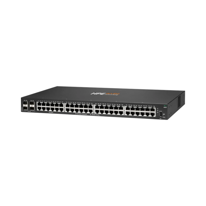 Aruba Networking CX 6000 48G 48-Port Gigabit Managed Network Switch with SFP — Being Shipped