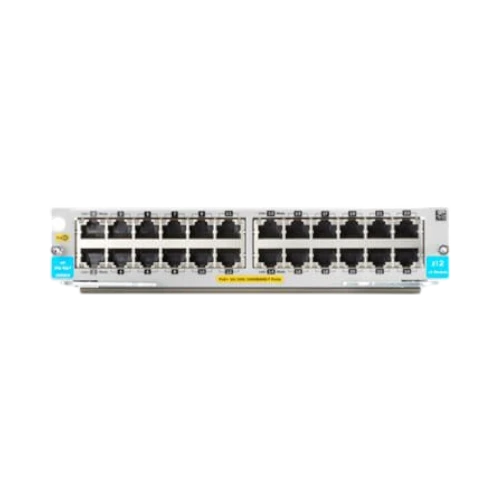 Aruba Networking 24-port 10/100/1000BASE-T PoE+ MACsec v3 zl2 Module — Being Shipped