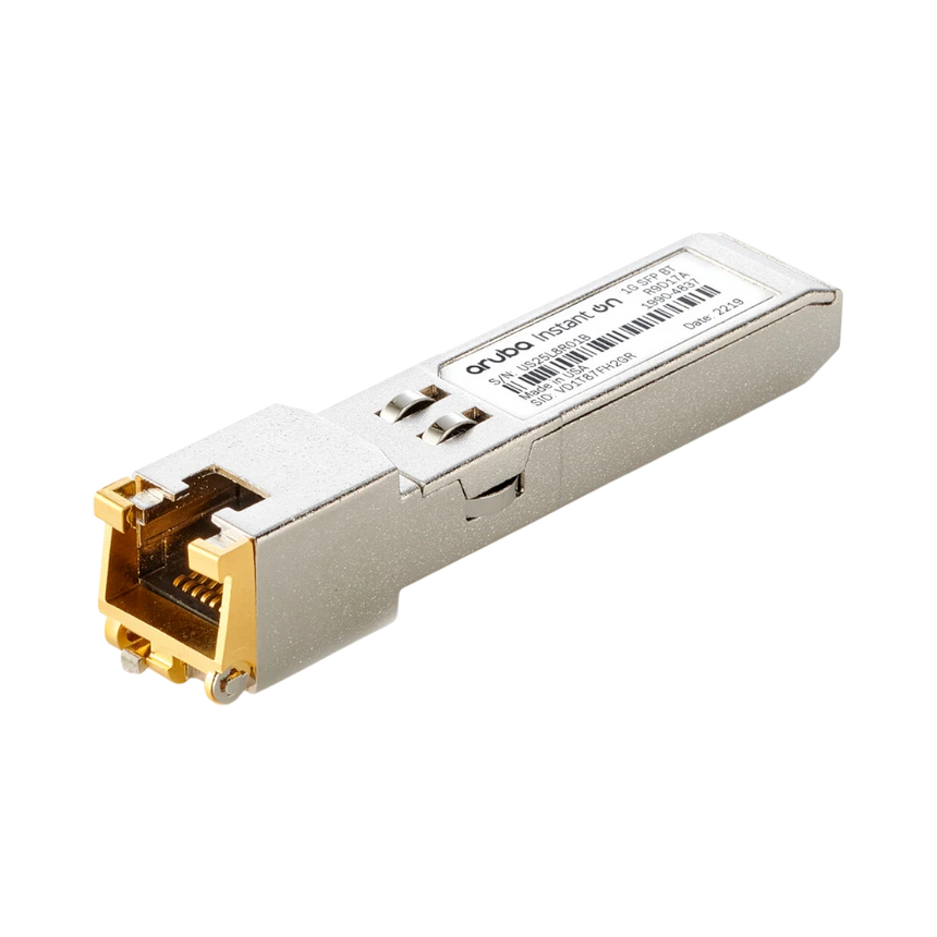 Aruba Networking Instant On SFP to RJ45 Gigabit Transceiver — Being Shipped