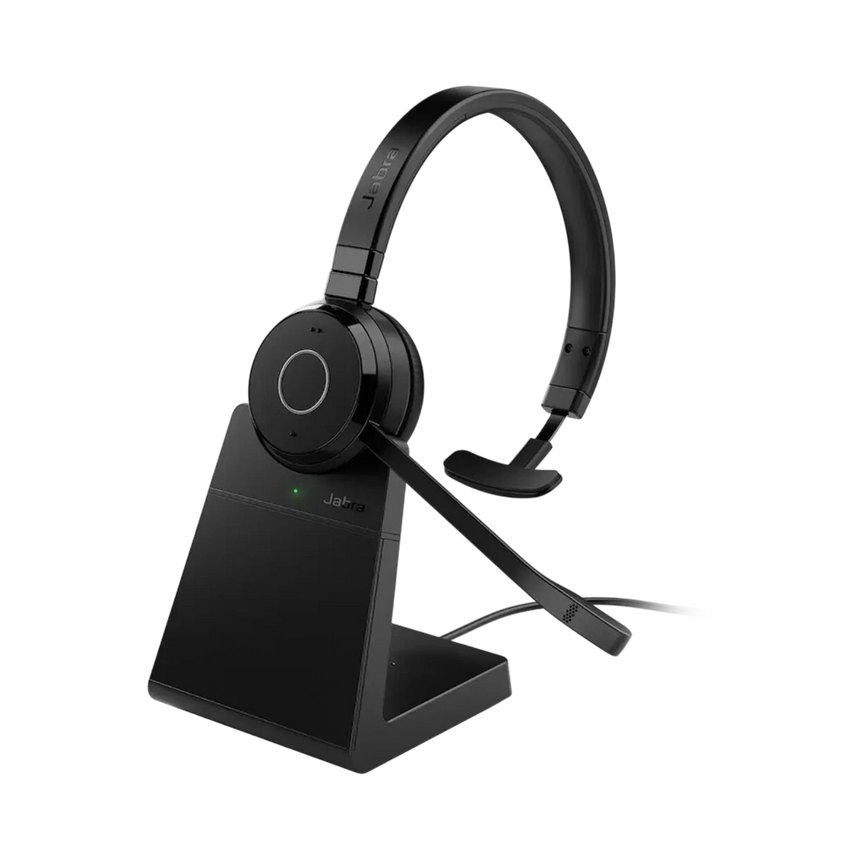 Jabra Evolve 65 TE USB-A MS Mono Wireless Headset with Stand — Being Shipped