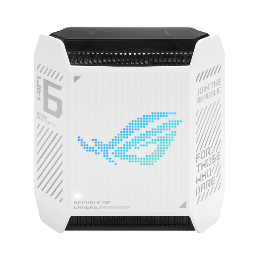 ASUS ROG Rapture GT6 AX10000 Wireless Tri-Band Gigabit Mesh Wi-Fi System (2-Pack, Moonlight White) — Being Shipped