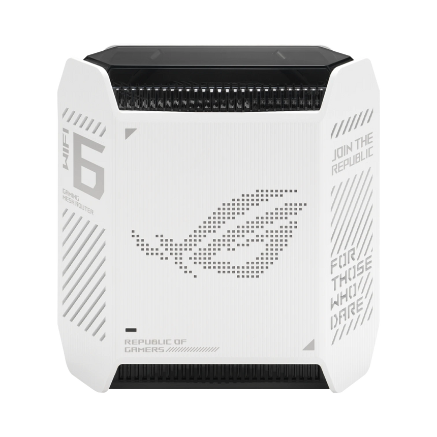 ASUS ROG Rapture GT6 AX10000 Wireless Tri-Band Gigabit Mesh Wi-Fi System (2-Pack, Moonlight White) — Being Shipped