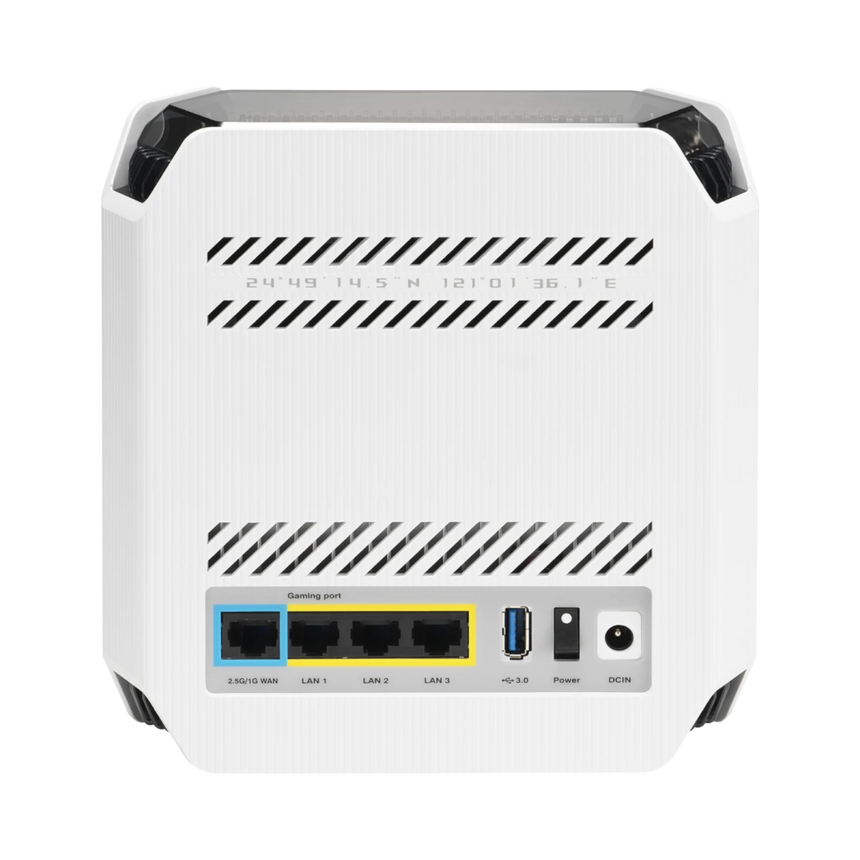 ASUS ROG Rapture GT6 AX10000 Wireless Tri-Band Gigabit Mesh Wi-Fi System (2-Pack, Moonlight White) — Being Shipped