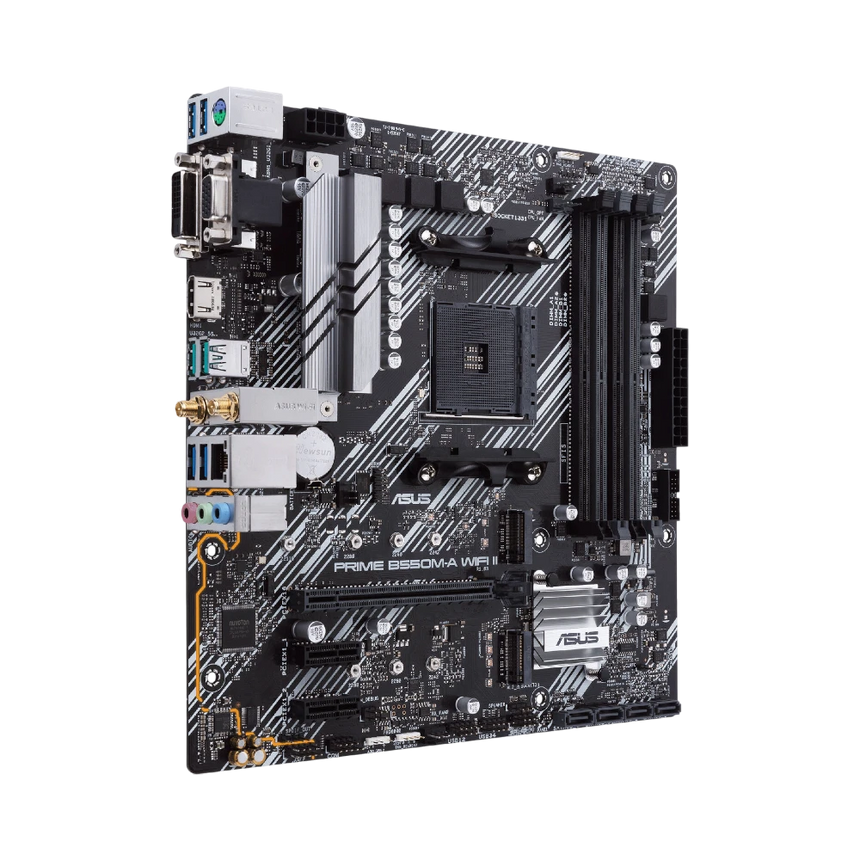 ASUS PRIME B550M-A WIFI II Micro-ATX DDR4 Motherboard — Being Shipped