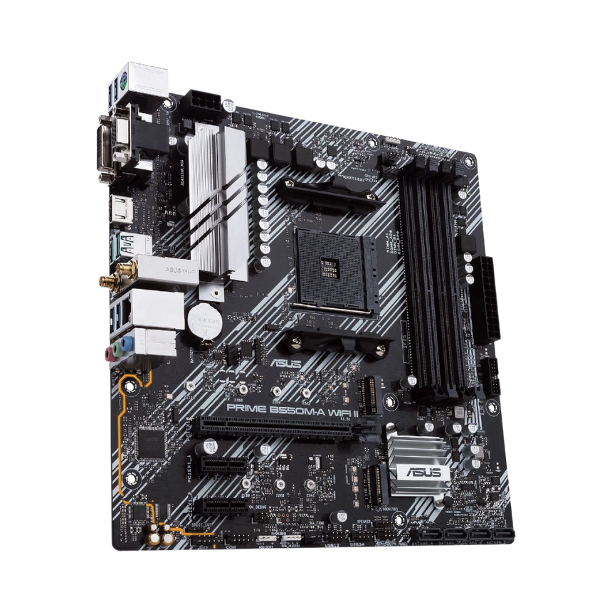 ASUS PRIME B550M-A WIFI II Micro-ATX DDR4 Motherboard — Being Shipped