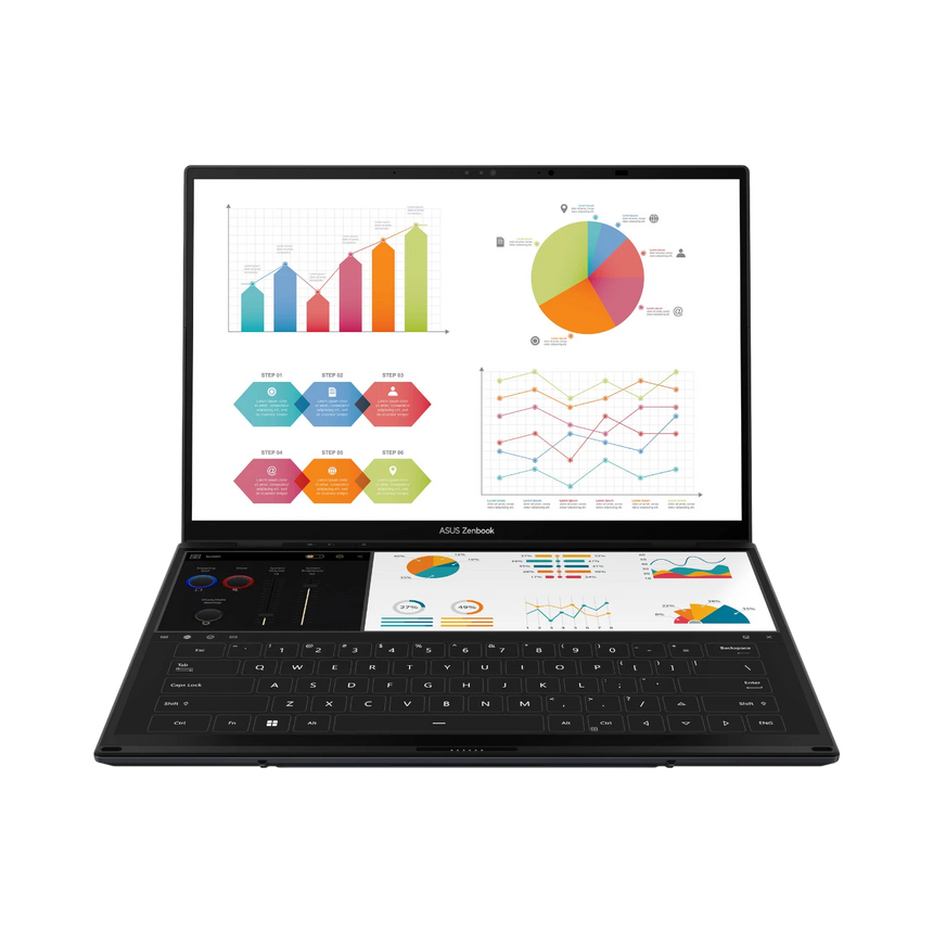 ASUS Zenbook DUO UX8406 14" Multi-Touch Notebook, Intel Core Ultra 7 155H, 16GB RAM, 1TB SSD — Being Shipped