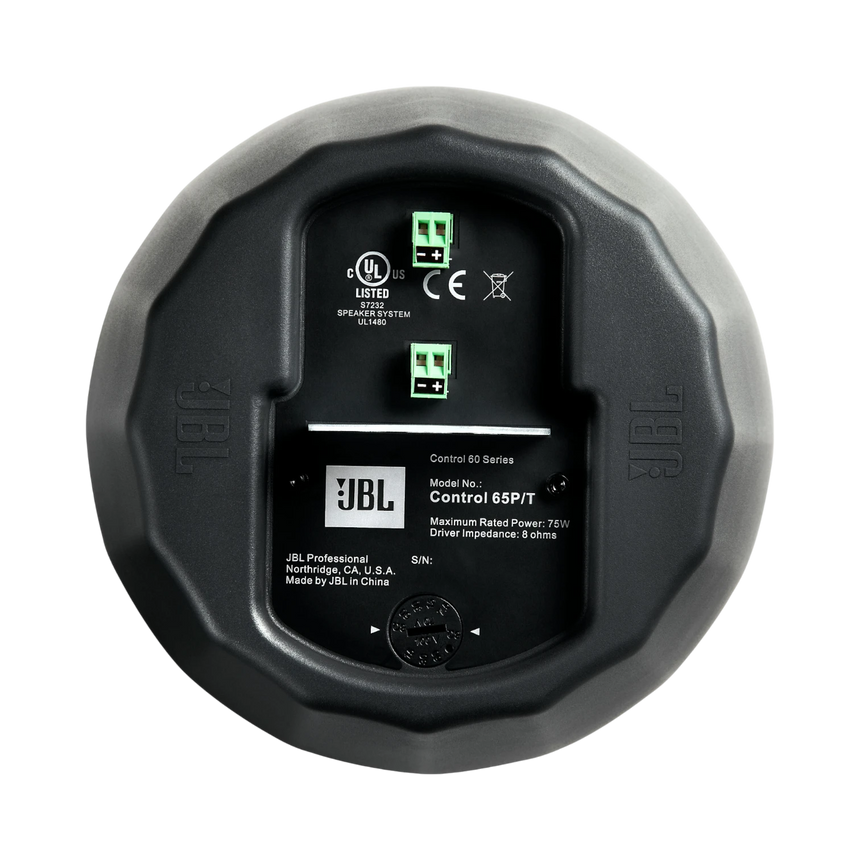 JBL Control 65P/T Full-Range Satellite Pendant Speaker (Black, Pair) — Being Shipped