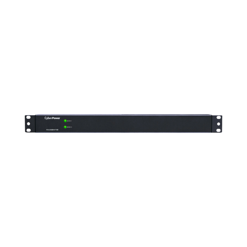 CyberPower PDU30BHVT8R Basic PDU, 208-230V/30A (Derated to 24A), 8 Outlets, 10ft Power Cord, 1U Rackmount — Being Shipped