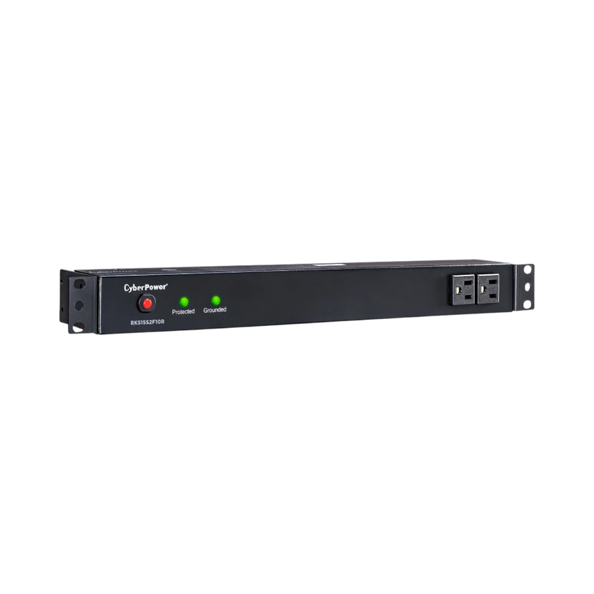 CyberPower RKBS15S2F10R 12-Outlet Rackbar Surge Protector — Being Shipped
