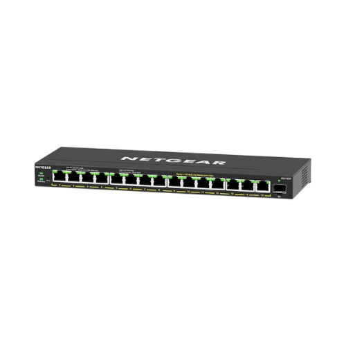 NETGEAR GS316EP 16-Port Gigabit PoE+ Compliant Managed Switch with SFP — Being Shipped