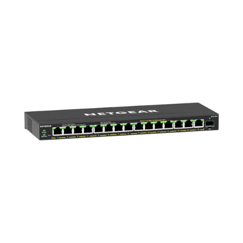 NETGEAR GS316EP 16-Port Gigabit PoE+ Compliant Managed Switch with SFP — Being Shipped