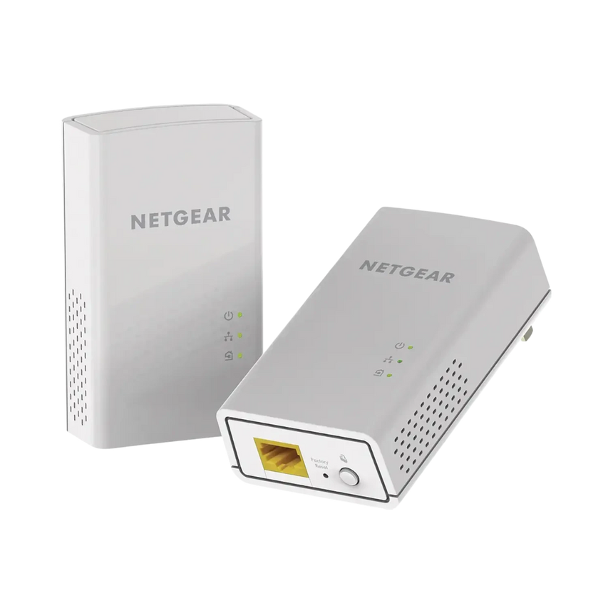 NETGEAR Powerline adapter Kit, 1200 Mbps Wall-plug, 1.2 Gigabit Ethernet Ports — Being Shipped