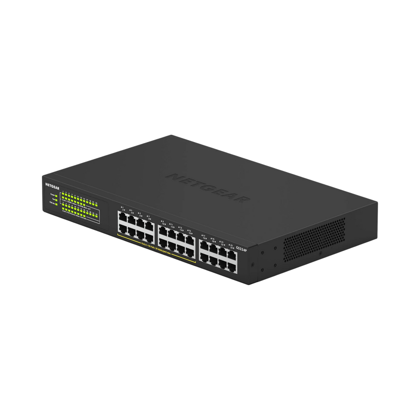 NETGEAR GS324P 24-Port Gigabit PoE+ Compliant Unmanaged Switch — Being Shipped