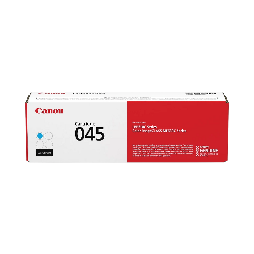 Canon 045 Cyan Standard Yield Toner Cartridge — Being Shipped