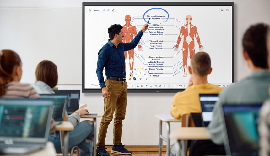 Optoma Technology Creative Touch 5753RK 75" UHD 4K Touchscreen Commercial Monitor — Being Shipped