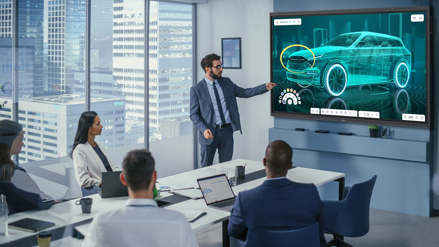 Optoma Technology Creative Touch 5863RK 86" UHD 4K Touchscreen Commercial Monitor — Being Shipped