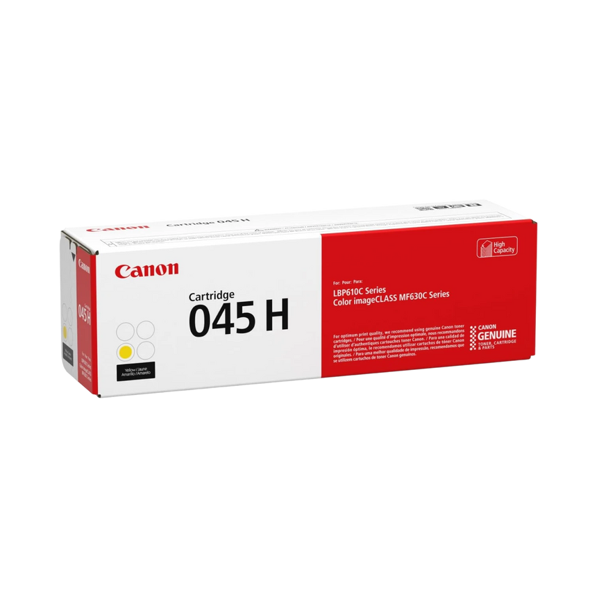 Canon 045 Yellow High Capacity Toner Cartridge — Being Shipped