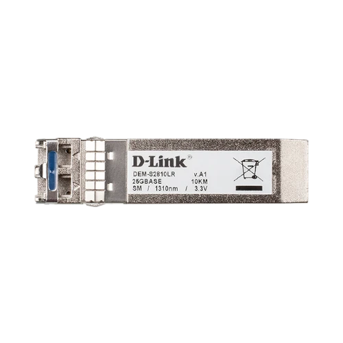 D-Link 10km 25GBASE-LR Single-Mode SFP28 Transceiver — Being Shipped