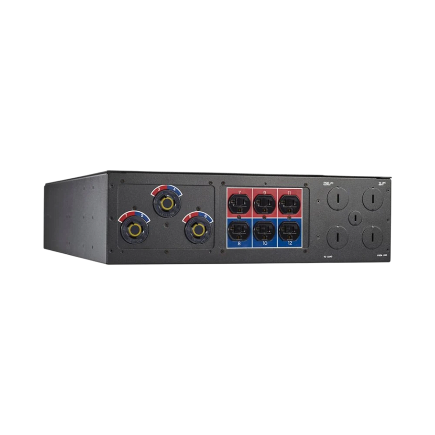 Eaton BPM Bypass Power Module, Wall-Mount/Rackmount, 3U, Black, Split-phase (L1, L2, N, G), 9PXM, 9170+, 9155, 9PXSP 8-10K, 1, HW (50-125A), 6) 5-20R, (3) L6-30R — Being Shipped