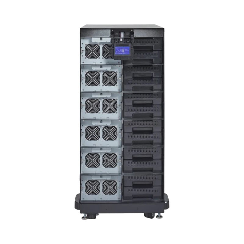 Eaton 9PXM UPS Frame, 4-20 kVA (N+1), Hardwired Input, Hardwired Output, Rack/Tower, 21U, Online/Double-Conversion, Free Standing Model, Black/Silver, 110V/220V, 120V/208V, 120V/240V, 127V/220V — Being Shipped