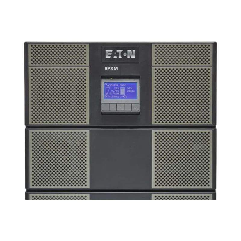 Eaton 9PXM UPS Frame, 4-20 kVA (N+1), Hardwired Input, Hardwired Output, Rack/Tower, 21U, Online/Double-Conversion, Free Standing Model, Black/Silver, 110V/220V, 120V/208V, 120V/240V, 127V/220V — Being Shipped