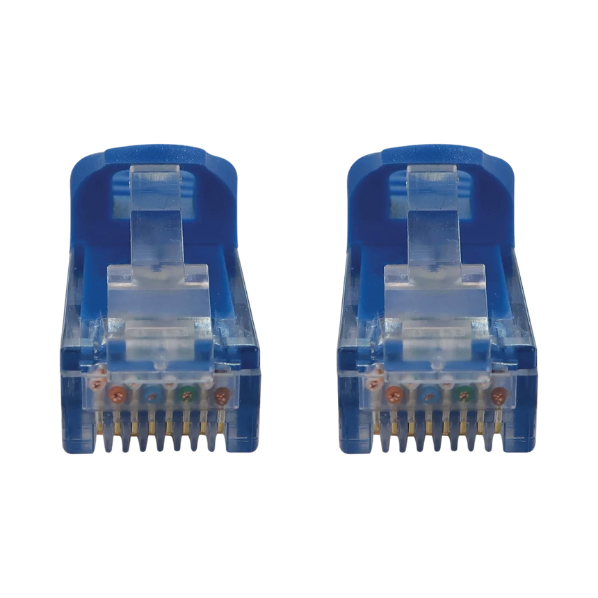 Eaton Cat6a 10G Snagless Molded UTP Ethernet Cable (RJ45 M/M), PoE, Blue, 7 ft. (2.1 m) — Being Shipped