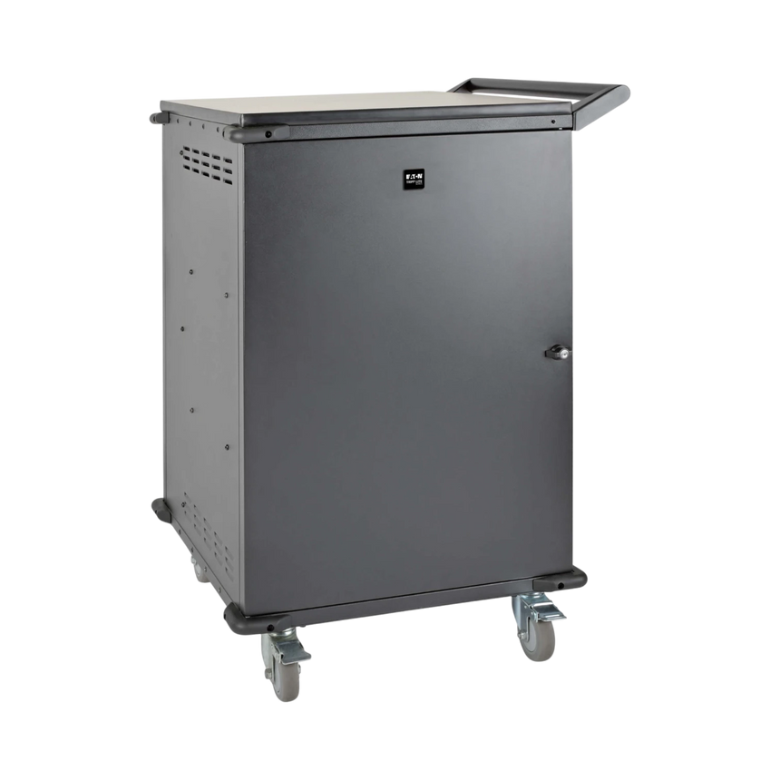 Eaton 48-Device AC Mobile Charging Cart For Laptops & Chromebooks, 120V, NEMA 5-15P, 10 ft. (3.05 m) Cord, Black — Being Shipped